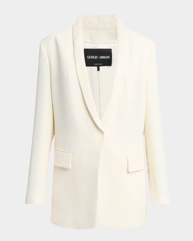 Cady Glitter Tuxedo Jacket